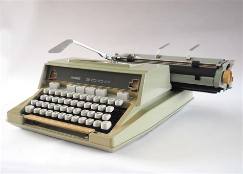 1960s hermes 3000|Hermes 3000 typewriter for sale.